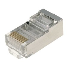 Conector UTP, RJ45, cu ecranaj - 129013 Conector UTP, RJ45, cu ecranaj - 129013