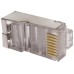 Conector UTP, RJ45, cu ecranaj - 129013 Conector UTP, RJ45, cu ecranaj - 129013