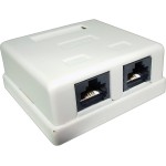Priza RJ45X2, UTP 8P/8C - 129024