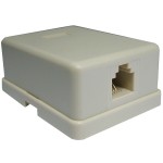 Priza telefon RJ11 (6P/4C) - 129350 Priza telefon RJ11 (6P/4C) - 129350