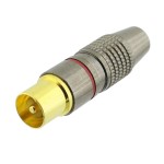 Mufa TV tata, metalic, gold, 196646 Mufa TV tata, metalic, gold, 196646