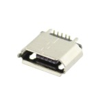 Conector micro USB, SMD, vertical, 5 pini, USB 2.0, contacte aurite, 503231 Conector micro USB, SMD, vertical, 5 pini, USB 2.0, contacte aurite, 503231