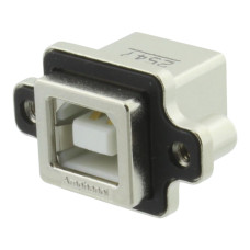 Conector USB B, mama, montare pe panou, AMPHENOL, MUSB-D111-30, T138043