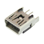 Conector USB B mini, pentru PCB, MOLEX, 500075-1517, T138083 Conector USB B mini, pentru PCB, MOLEX, 500075-1517, T138083