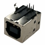 Conector USB B, AMPHENOL, TUEB4F2D0B, T138128 Conector USB B, AMPHENOL, TUEB4F2D0B, T138128