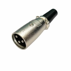 Conector XLR tata, pe cablu - 402580
