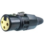 Mufa XLR mama, pe cablu - 122260 Mufa XLR mama, pe cablu - 122260