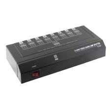 Distribuitor audio-video, cu amplificare, 8 canale, YS-800, 113206