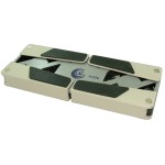 Suport pentru laptop, masuta laptop, cu 2 ventilatoare - 114811