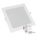 Aplica cu LED, 6W, 120x120 mm, cu buton selectare temperatura de culoare, 2700, 4000 sau 6500K, Commel, 524569