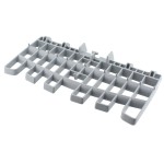 Clapeta C00304796, 482000023467, gri, Whirlpool, Indesit, 336859