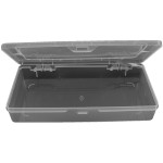 Cutie plastic, 1 compartiment, 260x130x43mm, 127819