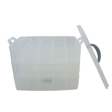 Set 3 cutii etajate, 30 compartimente, 250x165x180mm - 127845