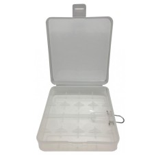 Cutie pentru 4 baterii, 18650, 72x83x22 mm, 160514