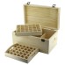 Cutie pentru uleiuri esentiale, 66 compartimente, 345x200x160mm - 650036