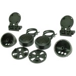 Tweeter auto, 380W, set 2 bucati, cu accesorii de montaj - 153005