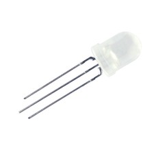 LED 8mm, bicolor, galben-verde - 145402