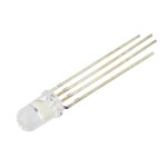LED 5mm, RGB, 4 terminale, 199676