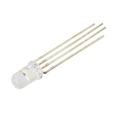 LED 5mm, RGB, 4 terminale, 199676