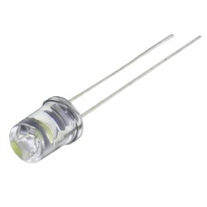 Led 5mm, concav, alb-albastrui, 20mA, 3.2V, 253160 Led 5mm, concav, alb-albastrui, 20mA, 3.2V, 253160