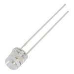 Dioda LED 5mm, verde, plat, 2.6-3.6V, LUCKYLIGHT, LL-504PGC2Q-G5-2B, T239805