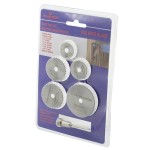 Trusa discuri pentru taiat, HSS, cu dantura de taiere, 6 piese - 117131