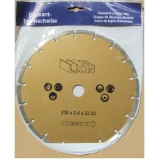 Disc diamantat intrerupt, ZAY-CO, 230mm - 200750
