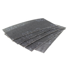 Set 5 bucati grilaj de slefuit, granulatie 120, Velcro, K120, 93x185 mm, KWB, 253200