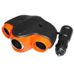 Spliter bricheta X3, cu incarcator USB, 5V, 1A - 109628 Spliter bricheta X3, cu incarcator USB, 5V, 1A - 109628