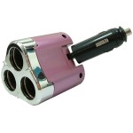 Spliter bricheta X3, cu incarcator USB, 5V - 116441