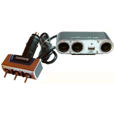 Spliter bricheta X3, cu incarcator USB, 5V - 116447