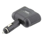 Spliter bricheta X2, 12V, 24V, cu incarcator USB, 1.2A Spliter bricheta X2, 12V, 24V, cu incarcator USB, 1.2A