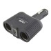 Spliter bricheta X2, 12V, 24V, cu incarcator USB, 1.2A