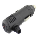 Mufa pentru bricheta, tata, cu led si siguranta, L102703