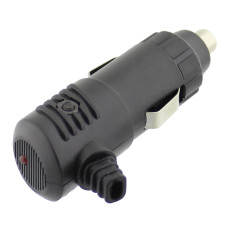 Mufa pentru bricheta, tata, cu led si siguranta, L102703