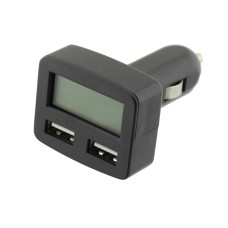 Incarcator USB, cu voltmetru, termometru si ampermetru, 12V, 24V, 212000