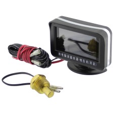 Voltmetru si termometru auto, 9-36V DC, 212004