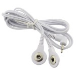 Cablu pentru plasturi fizioterapie, capsa 4mm - 004326