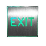 Panou "EXIT", cu LED, lumina verde, 220V AC - 154742