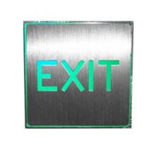 Panou "EXIT", cu LED, lumina verde, 220V AC - 154742