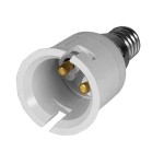 Adaptor dulie de la E14 la B22, 130090