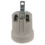 Dulie ceramica E27, 40x46 mm, cu clema de prindere, 524292