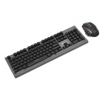 Set gaming, USB, tastatura si mouse cu leduri RGB, WB-595, 196918 Set gaming, USB, tastatura si mouse cu leduri RGB, WB-595, 196918