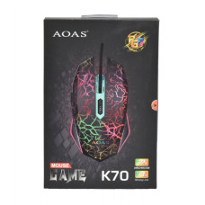 Mouse gaming, cu leduri RGB, USB, 196921