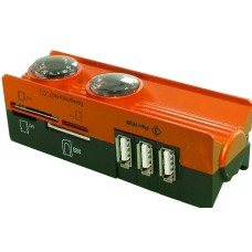 Hub USB cu 3 porturi, cititor de carduri - 114219