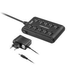 HUB USB, 10 porturi, cu intrerupator - 401120