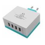 Incarcator USB, 4 iesiri, 2,1A - 177437 Incarcator USB, 4 iesiri, 2,1A - 177437