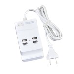 Incarcator retea, 220V, 4xUSB 5V, 6A, alb, 196820 Incarcator retea, 220V, 4xUSB 5V, 6A, alb, 196820