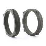 Set 2 distantiere pentru difuzoare auto, 165mm, MDF, Alfa Romeo - DMALFA01