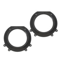 Set 2 distantiere pentru difuzoare auto, 165mm, MDF, Citroën, Fiat, Peugeot - DMFIAT04